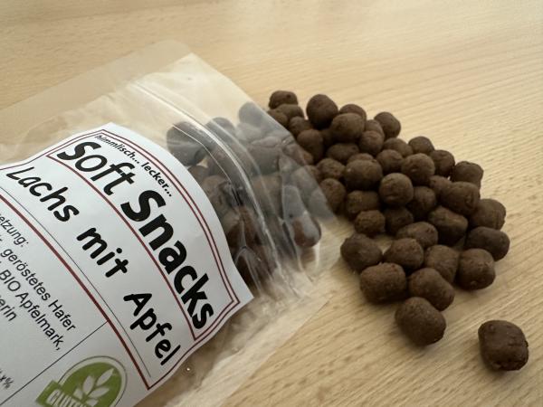 Lachs mit Apfel "SOFT Snacks"